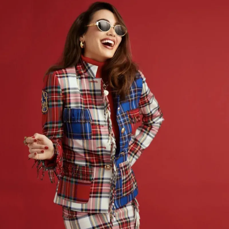 U DO IT Chaquetas Y Blazers*Blazer Katy Cuadros MULTICOLOR