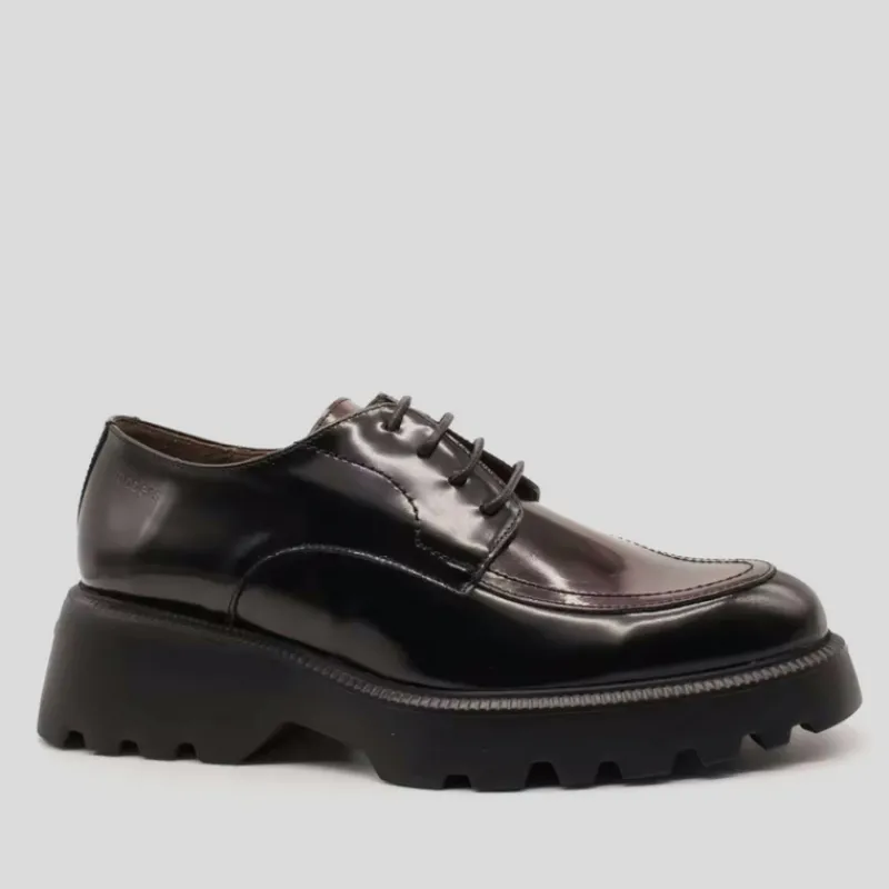 WONDERS Zapatos*Blucher Portobello Combi NEGRO