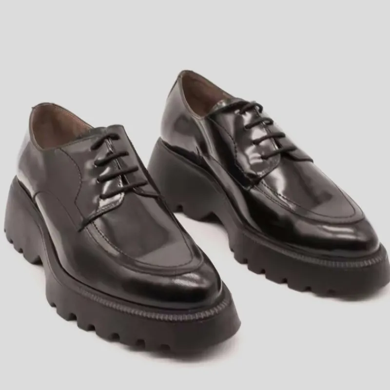 WONDERS Zapatos*Blucher Portobello Liso NEGRO