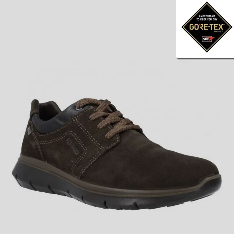 IGI & CO Gore-tex | Zapatos*Blucher Sport Hombre IGI&CO GORE-TEX Ante MARRÓN