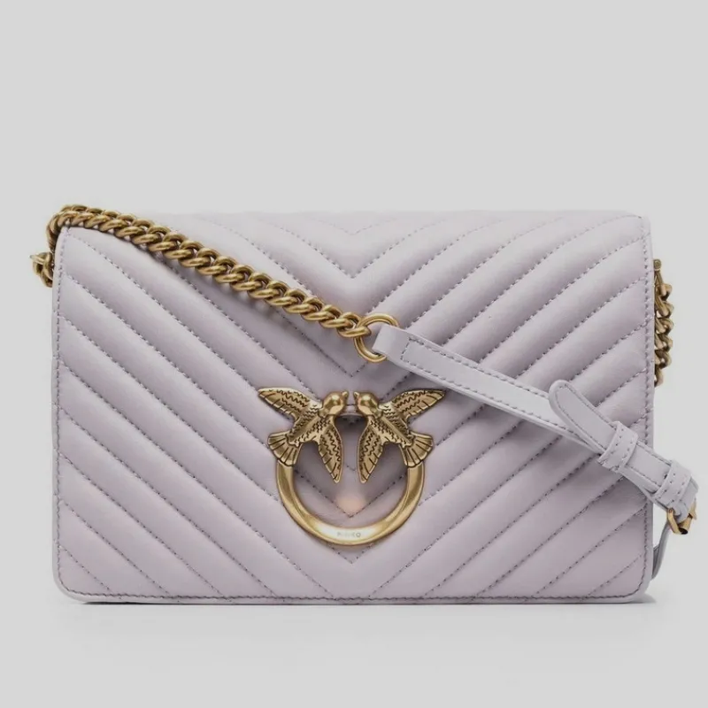 PINKO Bolsos Y Carteras*Bolso Love Click Classic Chevron LILA