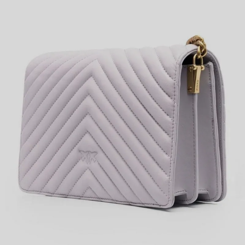 PINKO Bolsos Y Carteras*Bolso Love Click Classic Chevron LILA