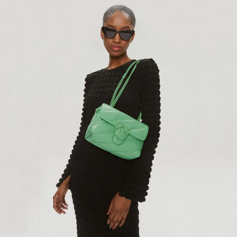 PINKO Bolsos Y Carteras*Bolso Love Mini Puff CL VERDE TOTAL