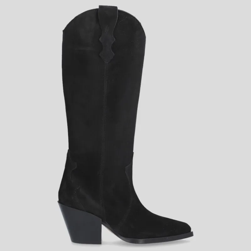 ALPE Botas*Bota Campera VERMONT Ante NEGRO