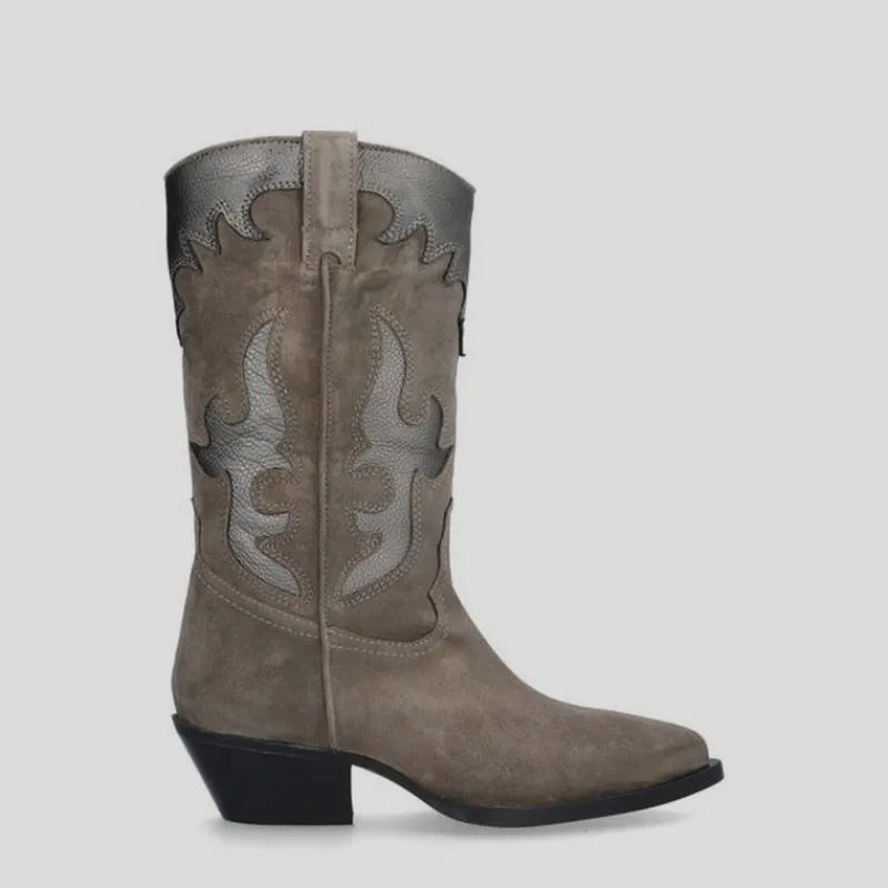 ALPE Botas*Bota Campera WESTERN Combi TAUPE