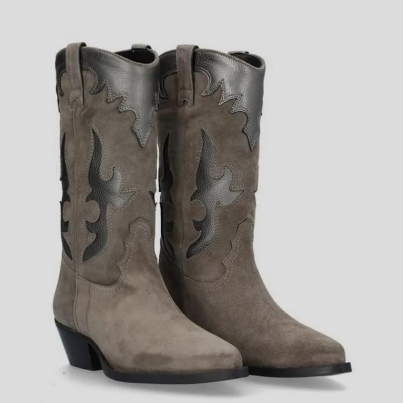 ALPE Botas*Bota Campera WESTERN Combi TAUPE