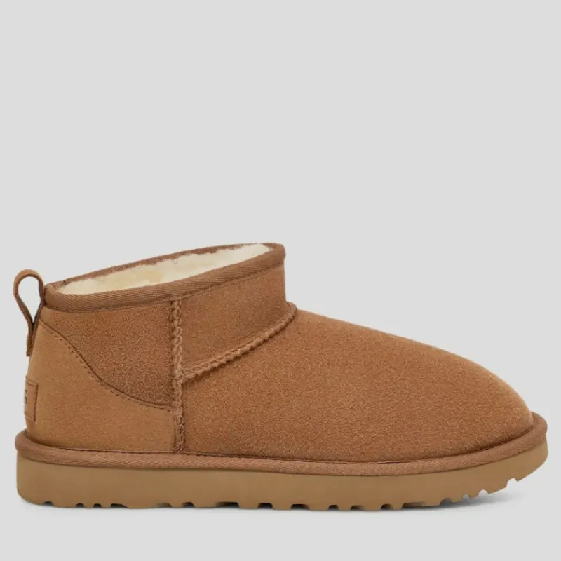 UGG Botas*Bota mujer Classic Ultra Mini CHESTNUT