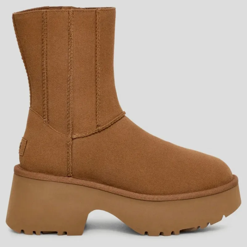 UGG Botas*Botas Classic Twin Seam New Heights CAMEL