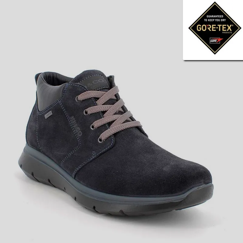 IGI & CO Gore-tex | Botas Y Botines*Botín Hombre GORETEX IGI&CO Ante MARINO