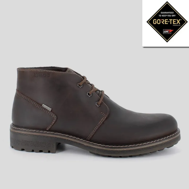 IGI & CO Botas Y Botines*Botín Hombre IGI&CO GORE-TEX Piel MARRÓN