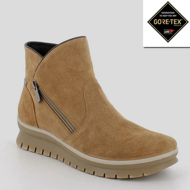 IGI & CO Gore-tex | Botines*Botín Solapa GORETEX IGI&CO Ante CAMEL