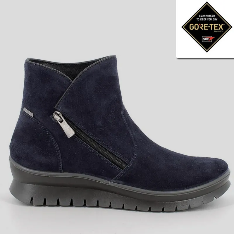 IGI & CO Gore-tex | Botines*Botín Solapa Mujer GORETEX IGI&CO Ante MARINO