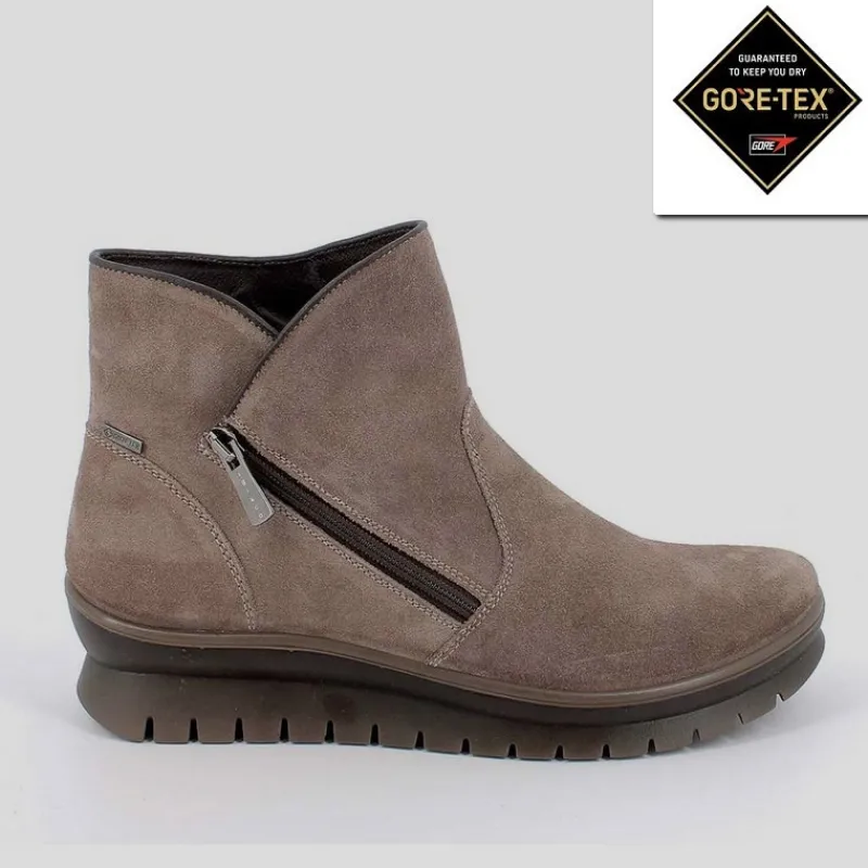 IGI & CO Gore-tex | Botines*Botín Solapa Mujer GORETEX IGI&CO Ante TAUPE