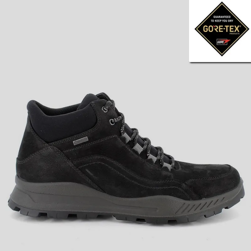 IGI & CO Gore-tex | Botas Y Botines*Botín Sport Hombre IGI&CO GORE-TEX Nobuk NEGRO