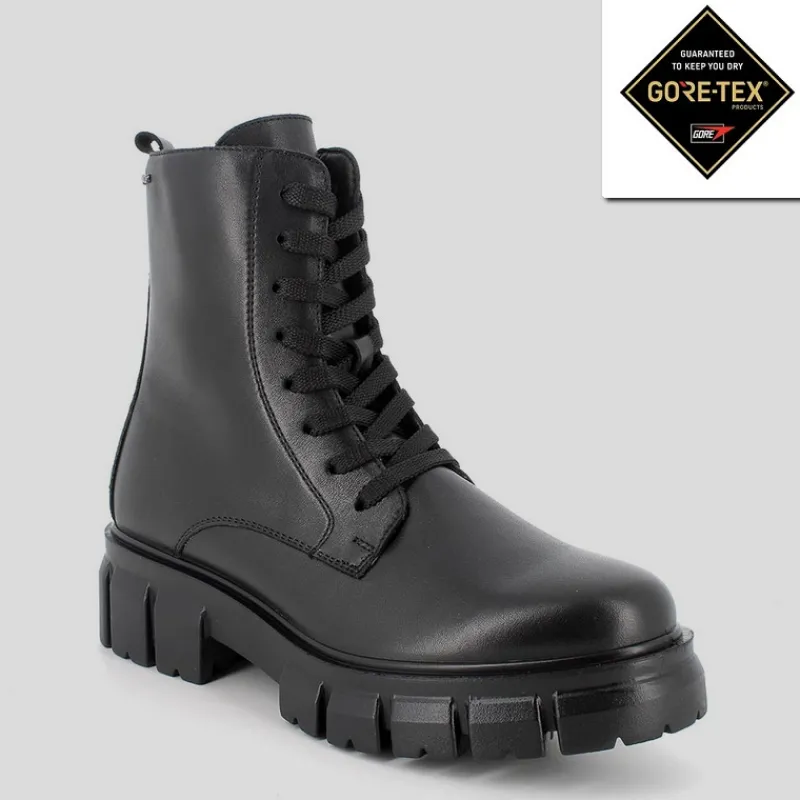 IGI & CO Botas*Botín Tacos IGI&CO GORE-TEX Piel NEGRO