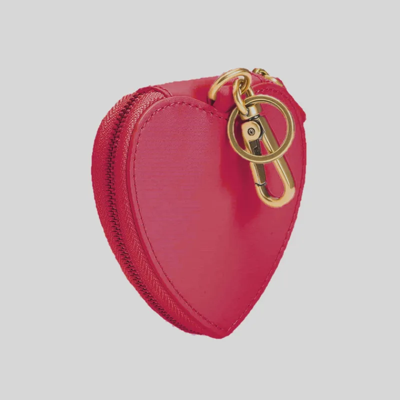 PINKO Bolsos Y Carteras*Cartera Colgante Espejo Corazón ROJO