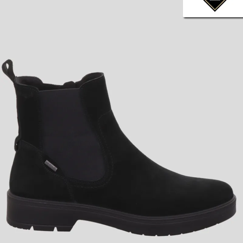 ARA Y LEGERO Botas*Chelsea Mystic LEGERO GORETEX Ante NEGRO