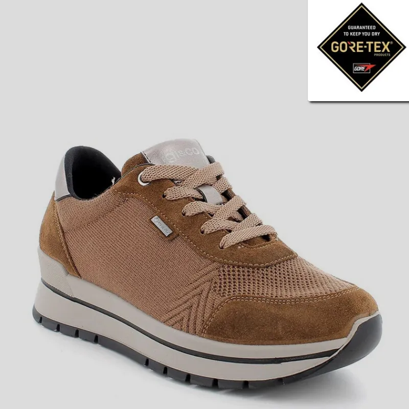 IGI & CO Gore-tex | Deportivas*Deportiva IGI&CO GORETEX Combi COGNAC