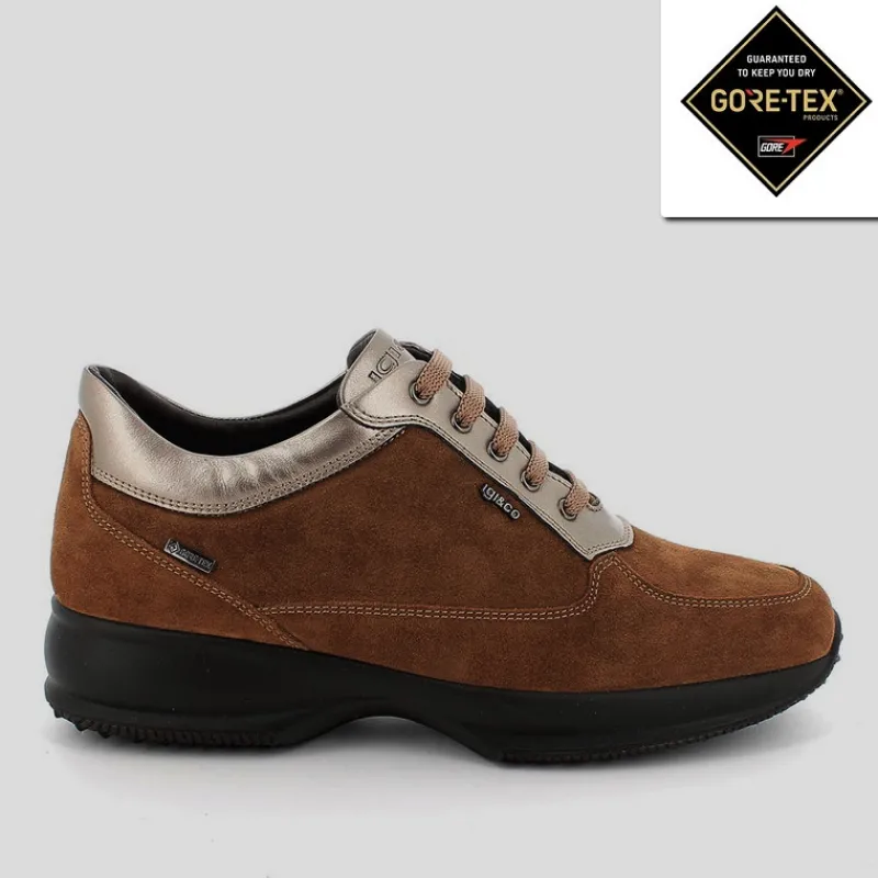 IGI & CO Gore-tex | Deportivas*Deportiva Mujer IGI&CO GORE-TEX Combi COGNAC