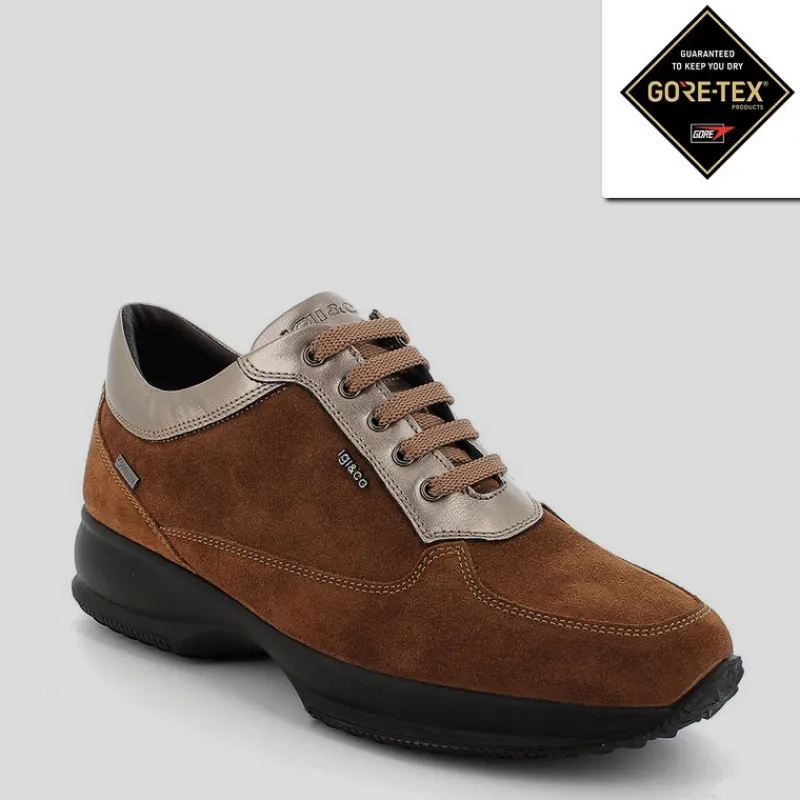 IGI & CO Gore-tex | Deportivas*Deportiva Mujer IGI&CO GORE-TEX Combi COGNAC