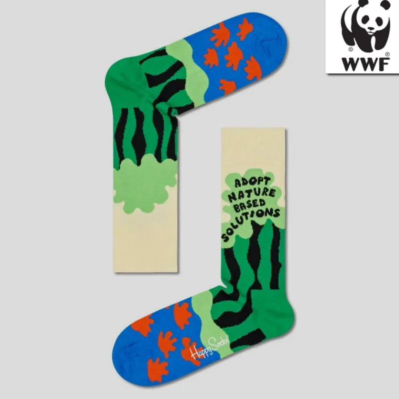 HAPPY SOCKS Guantes, Gorras Y Calcetines*WWF Gift Box 4Pack 41/46