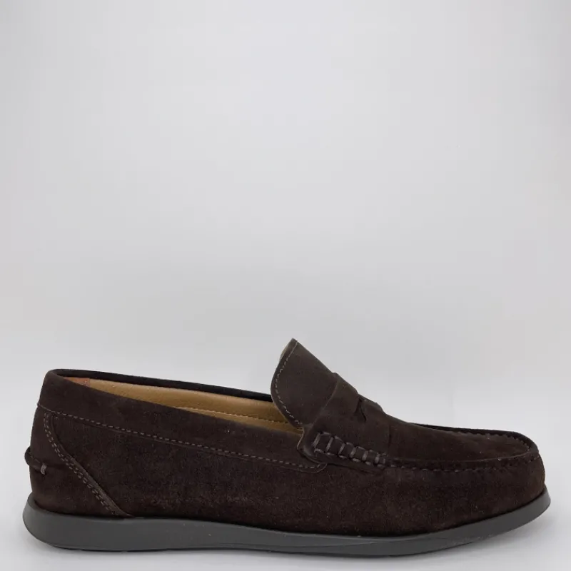 PIELSA Zapatos*Mocasín Hombre Ante MARRÓN CAFÉ