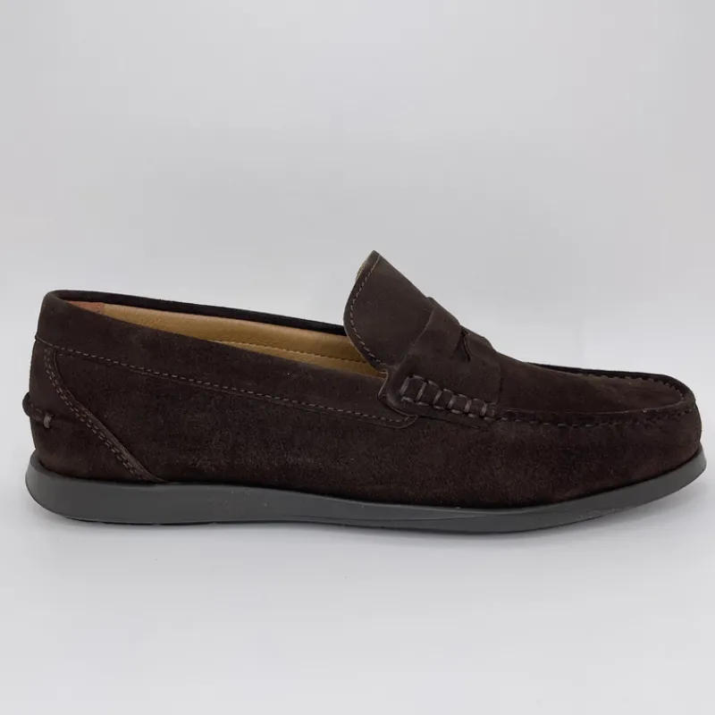 PIELSA Zapatos*Mocasín Hombre Ante MARRÓN CAFÉ