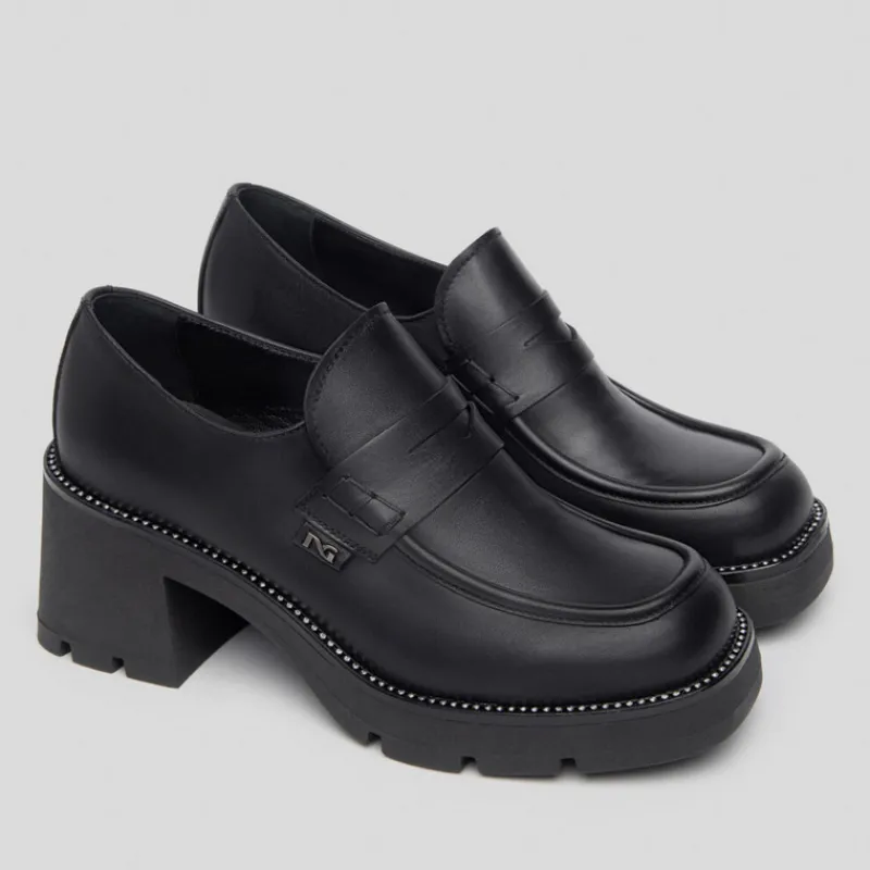 NEROGIARDINI Mocasines*Mocasín Tacón NERO GIARDINI Piel NEGRO