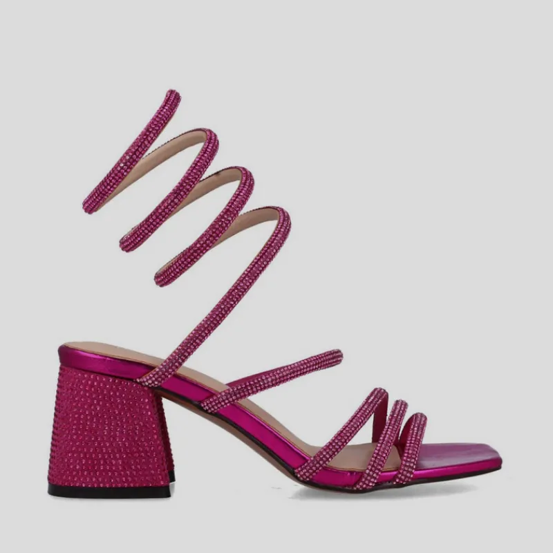 MENBUR Sandalias*Sandalia Espiral Leo Minor FUCSIA