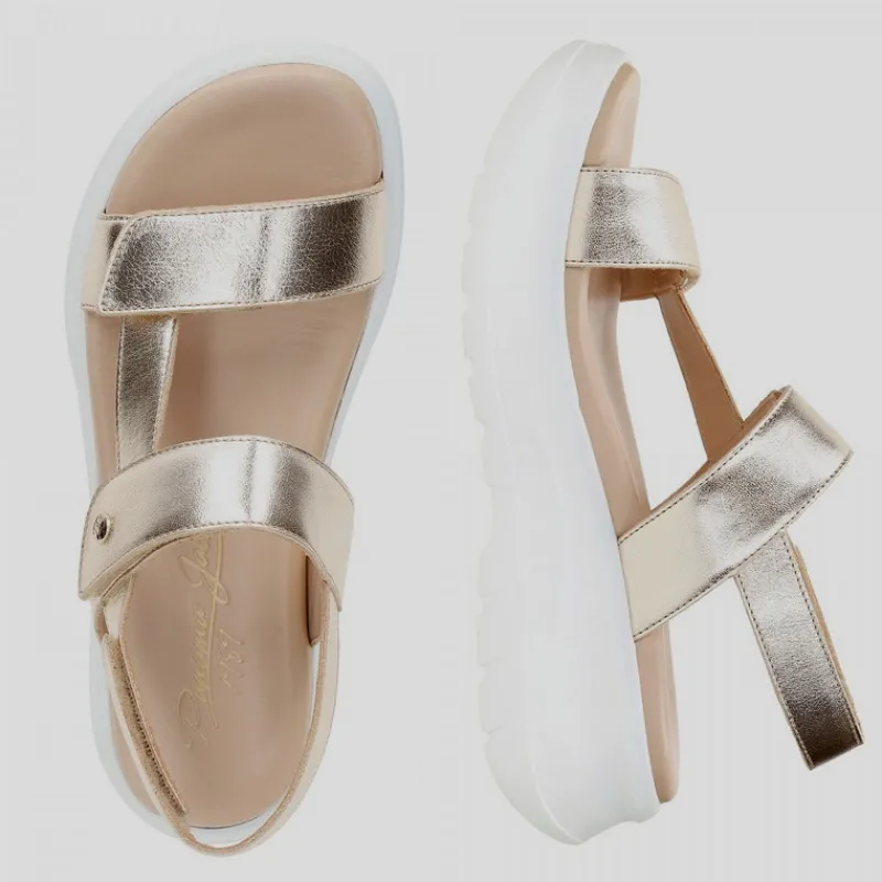 PANAMA JACK Sandalias*Sandalia Mujer Noor Shine B1 ORO