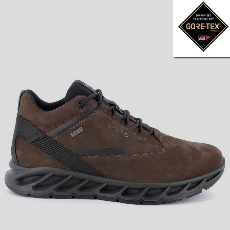 IGI & CO Gore-tex | Botas Y Botines*Semibotín Hombre IGI&CO GORE-TEX Nobuk MARRÓN