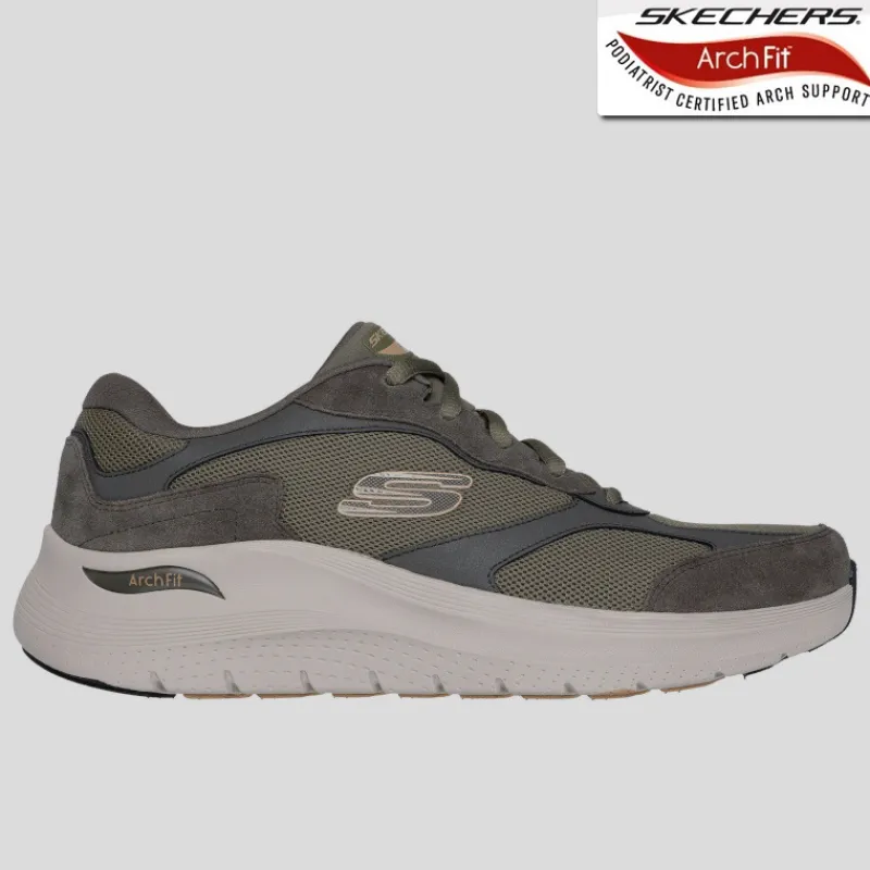 SKECHERS Deportivas*Hombre Arch Fit 2.0 The Keep OLIVA