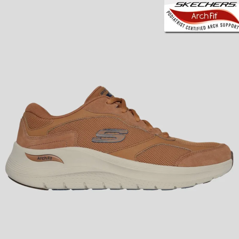 SKECHERS Deportivas*Hombre Arch Fit 2.0 The Keep WHISKEY