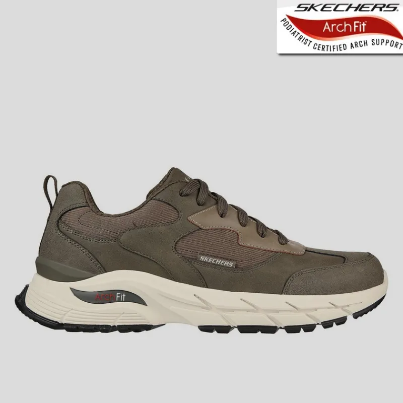 SKECHERS Zapatos*Hombre Arch Fit Baxter Dwyer OLIVA