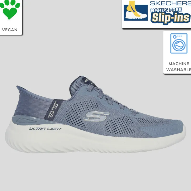 SKECHERS Deportivas*Hombre Slip-Ins Bounder2.0 - Emerged CELESTE