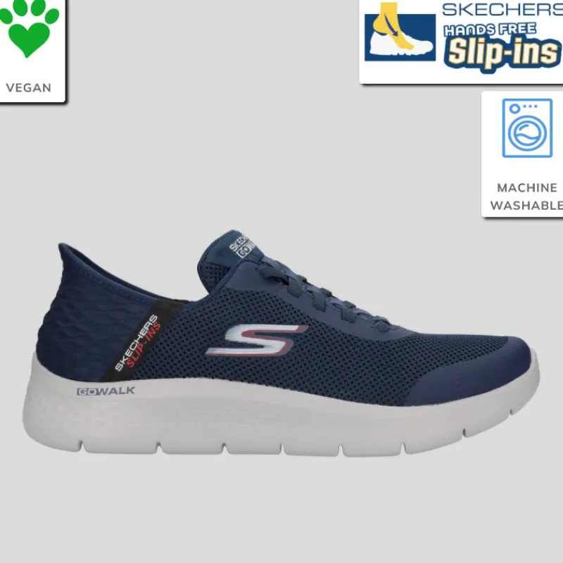 SKECHERS Deportivas*Hombre Slip-Ins GO WALK Flex MARINO