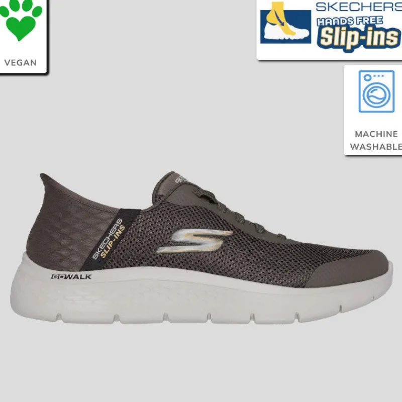 SKECHERS Deportivas*Hombre Slip-Ins GO WALK Flex MARRÓN