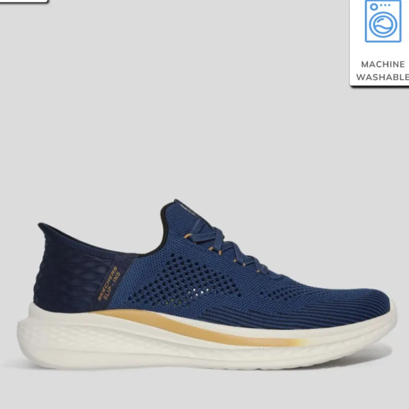 SKECHERS Deportivas*Hombre Slip-Ins RF Slade-Quinto AZUL