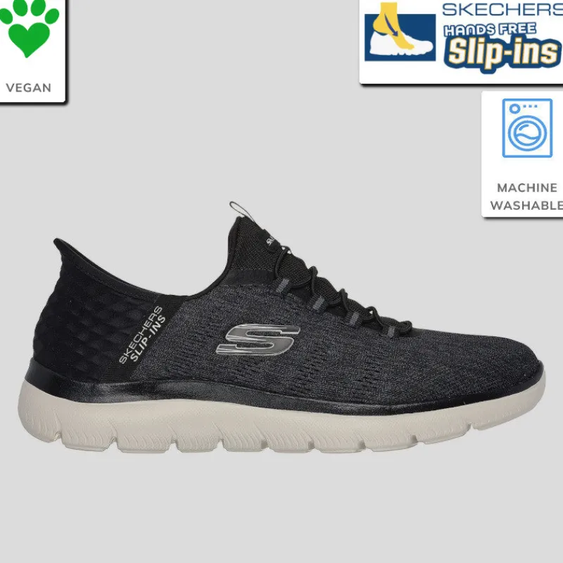 SKECHERS Deportivas*Hombre Slip-Ins Summits Key Pace NEGRO