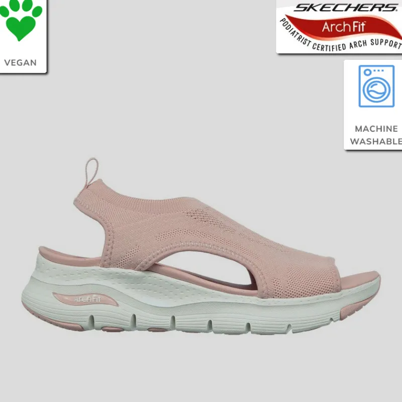 SKECHERS Sandalias*Mujer ARCH FIT City Catch NUDE