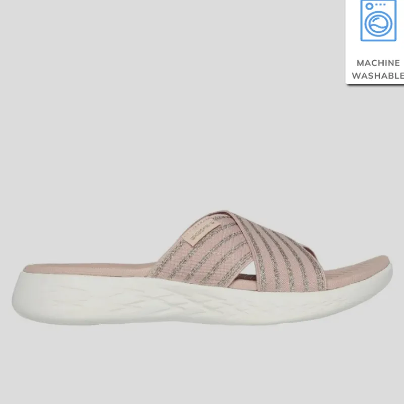 SKECHERS Sandalias*Mujer OnThe GO 600 - Stunning NUDE