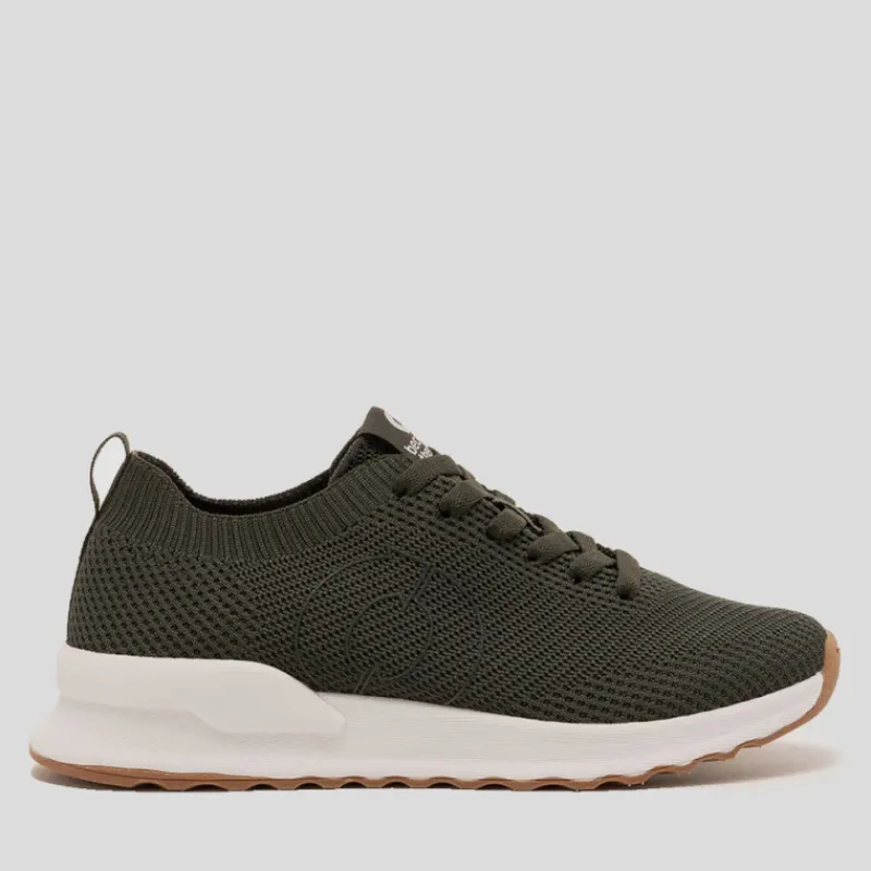 ECOALF Deportivas*Sneaker Vegana Hombre Conde Knit KHAKI