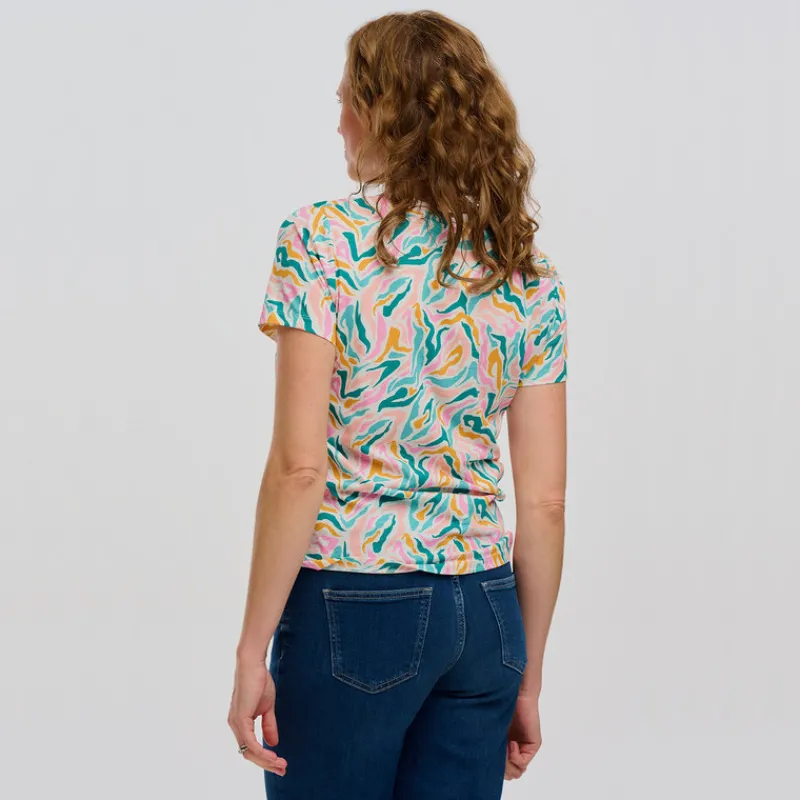 SUGARHILL BRIGHTON Camisetas*TShirt Khloe SUGARHILL Animal Print MULTICOLOR