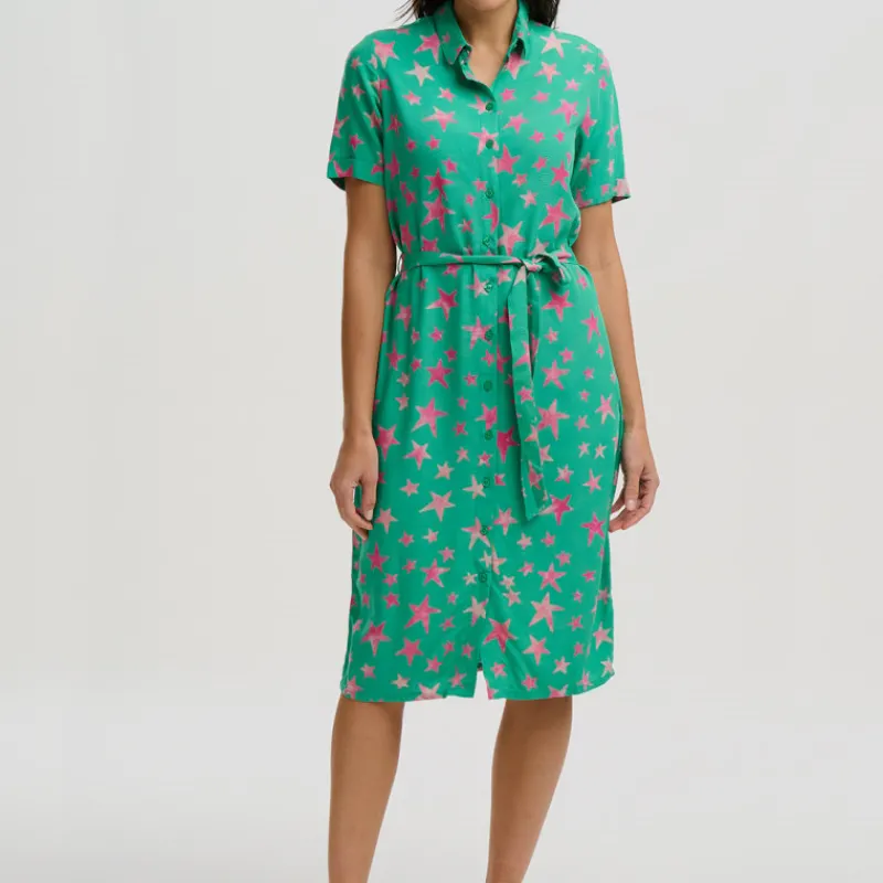 SUGARHILL BRIGHTON Vestidos*Vestido Janice SUGARHILL Stars VERDE