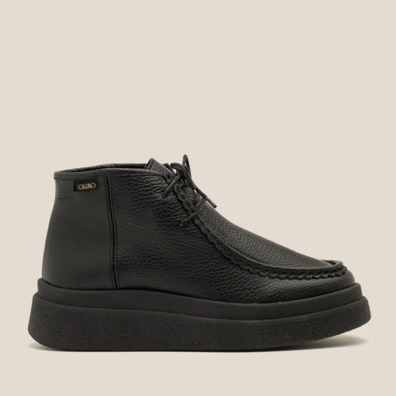 GAIMO Zapatos*Wallabee Caroli Piel NEGRO