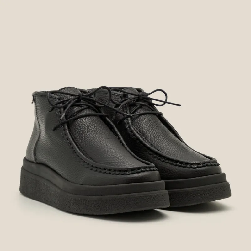 GAIMO Zapatos*Wallabee Caroli Piel NEGRO