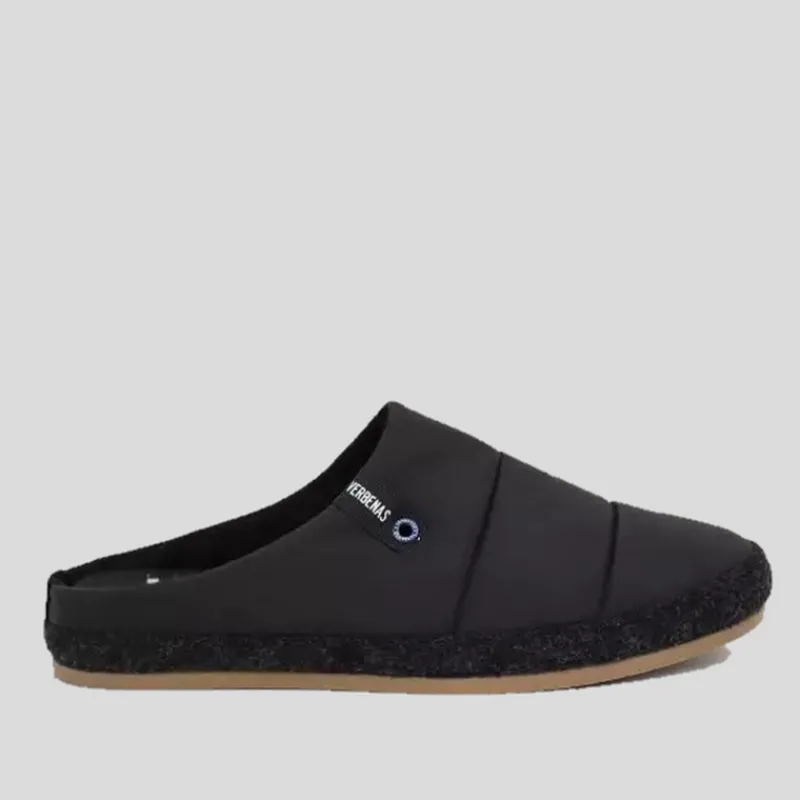 VERBENAS Zapatillas De Casa*Zapatilla Acolchada Hombre Logan NEGRO