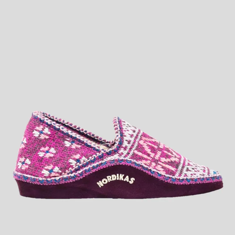 NORDIKAS Zapatillas De Casa*Zapatilla Cerrada Teide MORADO